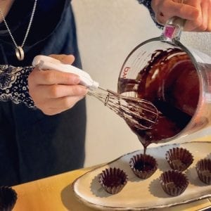 Cómo hacer chocolate bajo